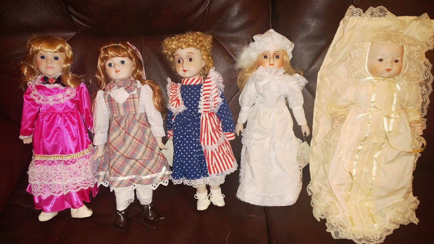 musical porcelain dolls
