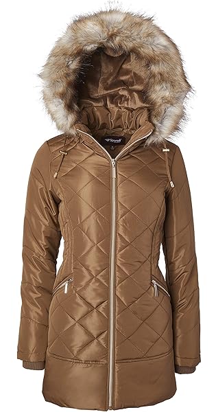 women's down alternative puffer coats