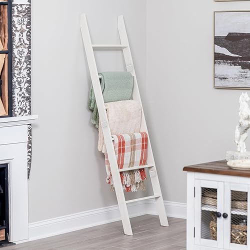 Blanket Ladder for Living Room and Bedroom, 5ft inch, 6-Tier