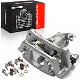 A-Premium Rear Left Driver Disc Brake Caliper with Bracket | Compatible with Chrysler Town &amp; Country 2012-2016 &amp; Dodge Grand Caravan 2012-2020 &amp; Ram C/V 2013-2015 &amp; Volkswagen Routan