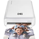 Kodak Mini 2 HD Wireless Portable Mobile Instant Photo Printer, Print Social Media Photos, Premium Quality Full Color Prints – Compatible w/iOS & Android Devices (White)