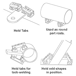 Strong Hand Tools, Magnetic V-Pads Kit, Magnets On