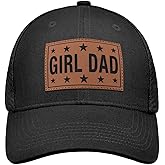 Metawu Girl Dad Hats Girl Dad Gifts from Daughter,Fathers Day Birthday Gifts for Dad of Girls,Mesh-Back Baseball Caps