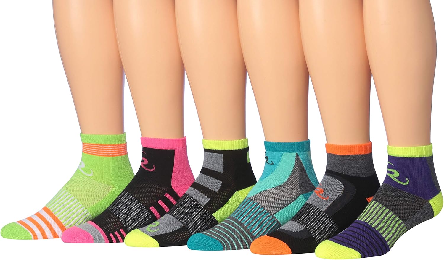 Ronnox Women's 12-Pairs Running & Athletic Sports Performance Ankle/Quarter Socks at  Women’s Clothing store