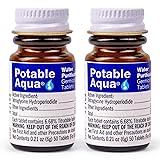 Potable Aqua Water Purification Tablets, Portable