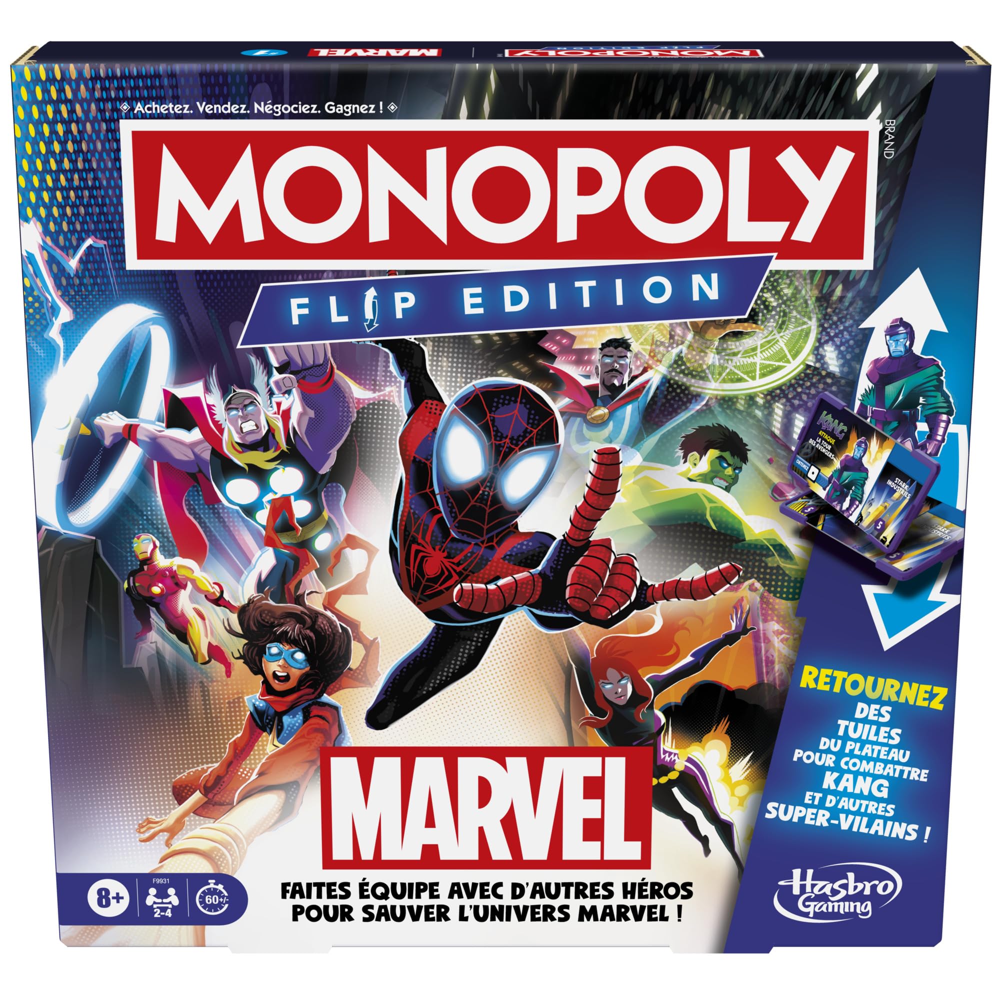 Monopoly Flip Marvel - EN