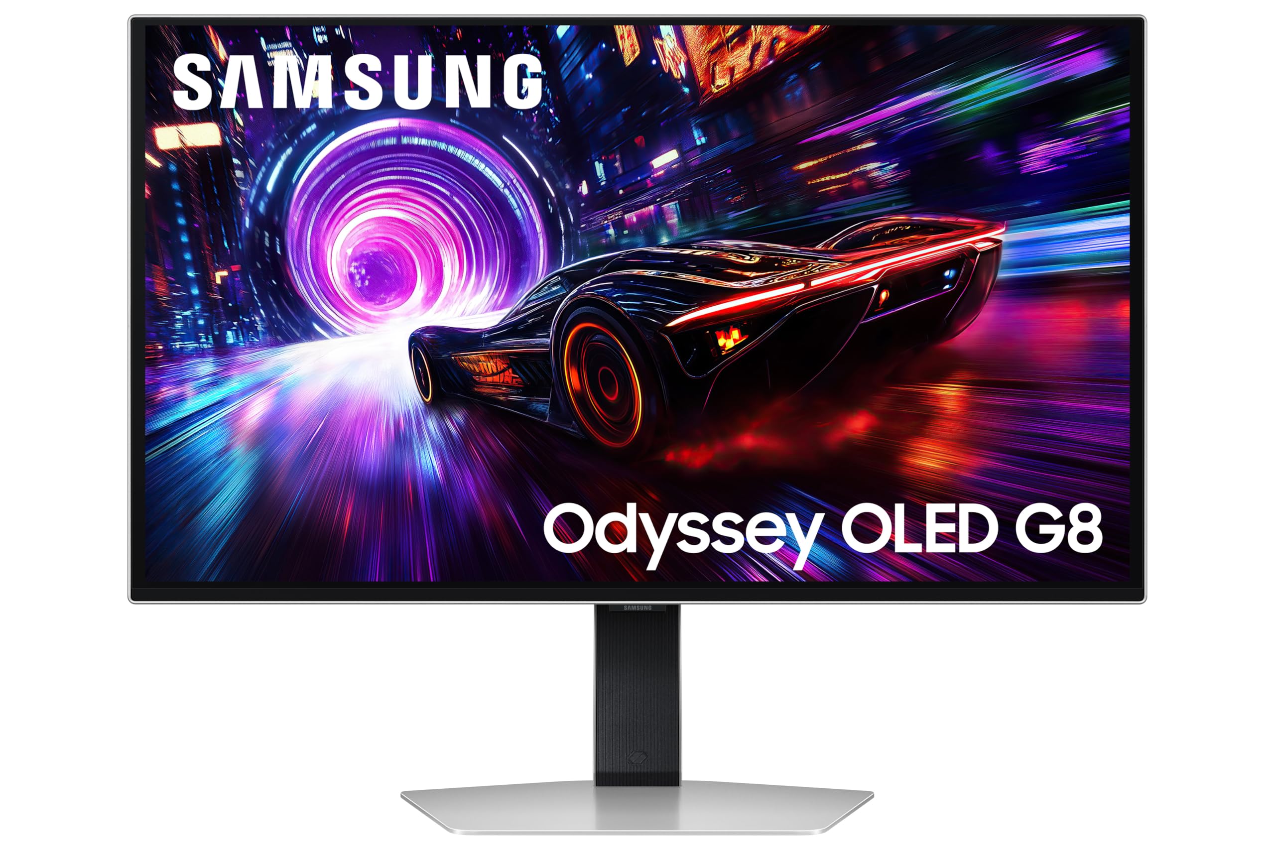 Samsung 32 Inch Odyssey OLED G81SF Gaming Monitor - 4K, 3840 x 2160, 240 Hz, QD-OLED, 0.03 ms(G/G), AMD FreeSync Premium Pro, G-Sync Compatible, Safeguard+ for Burn-in, Glare-Free, LS32FG810SUXXU