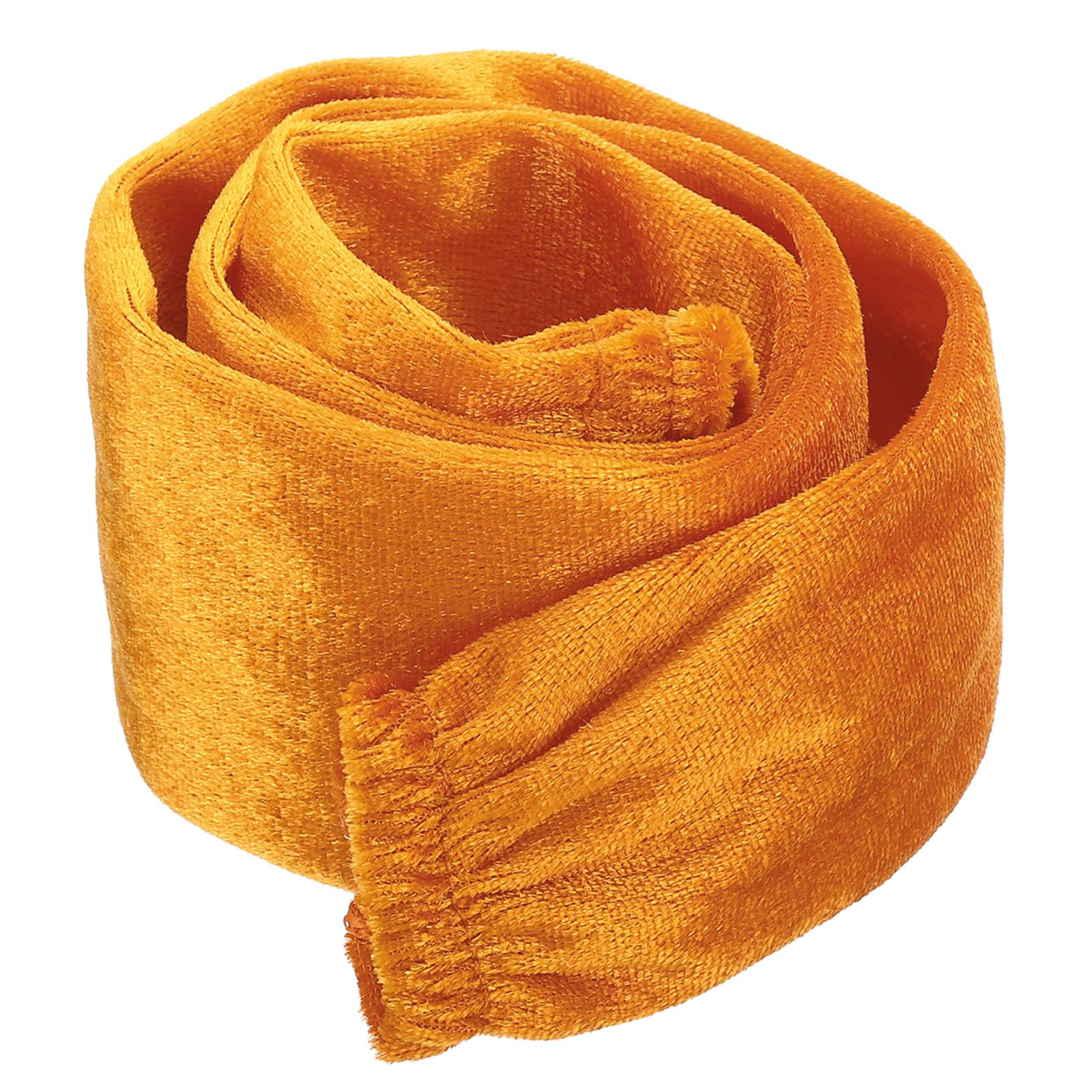 PATIKIL 2ft Lamp Chain Cover, Chain Protective Sleeve Washable with Zipper for Chandelier Lighting Wires Swing Light Fixture, Orange