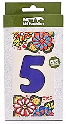House numbers 6 inch. Handpainted house number