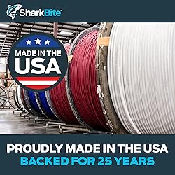 SharkBite 1/2 Inch x 100 Feet Blue PEX-B, PEX Pipe