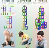 Desire Deluxe 94Pcs Magnetic Building Blocks Toys for Kids STEM 3 4 5 6 7 Years view 6
