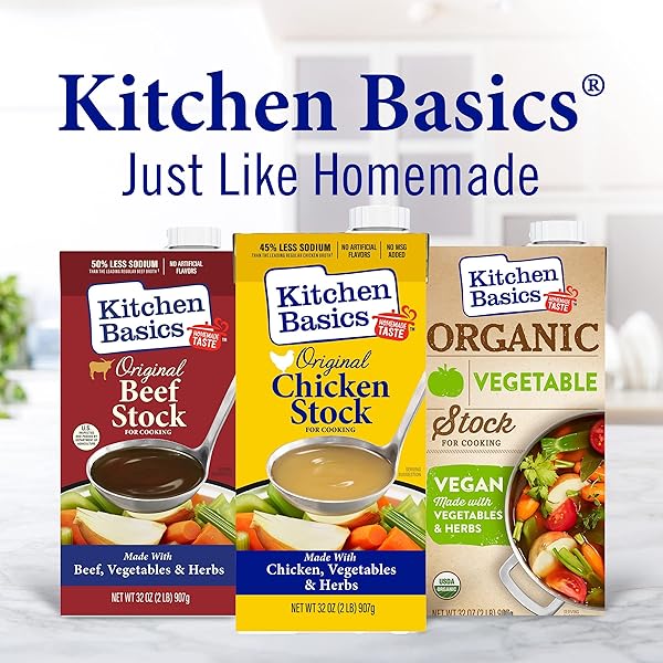KITCHEN BASICS ORIGINAL SEAFOOD STOCK, 32 FL OZ