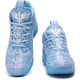 Basketball Shoes for Womens Mens Colorful Volleyball Fashion High Top Breathable Lightweight Grip Indoor Outdoor Sport Sneakers for Unisex