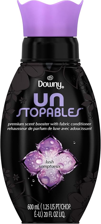 Amazon Com Downy Unstopables Scent Booster With Softener Fabric Enhancer Lush 20 Fluid Ounces Health Personal Care