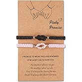 ULYSIA Matching Bracelets for Couples Best Friends Birthday Gifts for Her Him Soulmate Cross Knot Relationships Bracelets for Boyfriend Girlfriend Wife