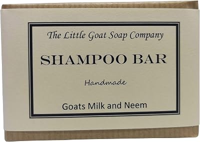 Little Goat Soap Company Shampoo Bar - Goats Milk Neem Oil 100g Itchy Scalp