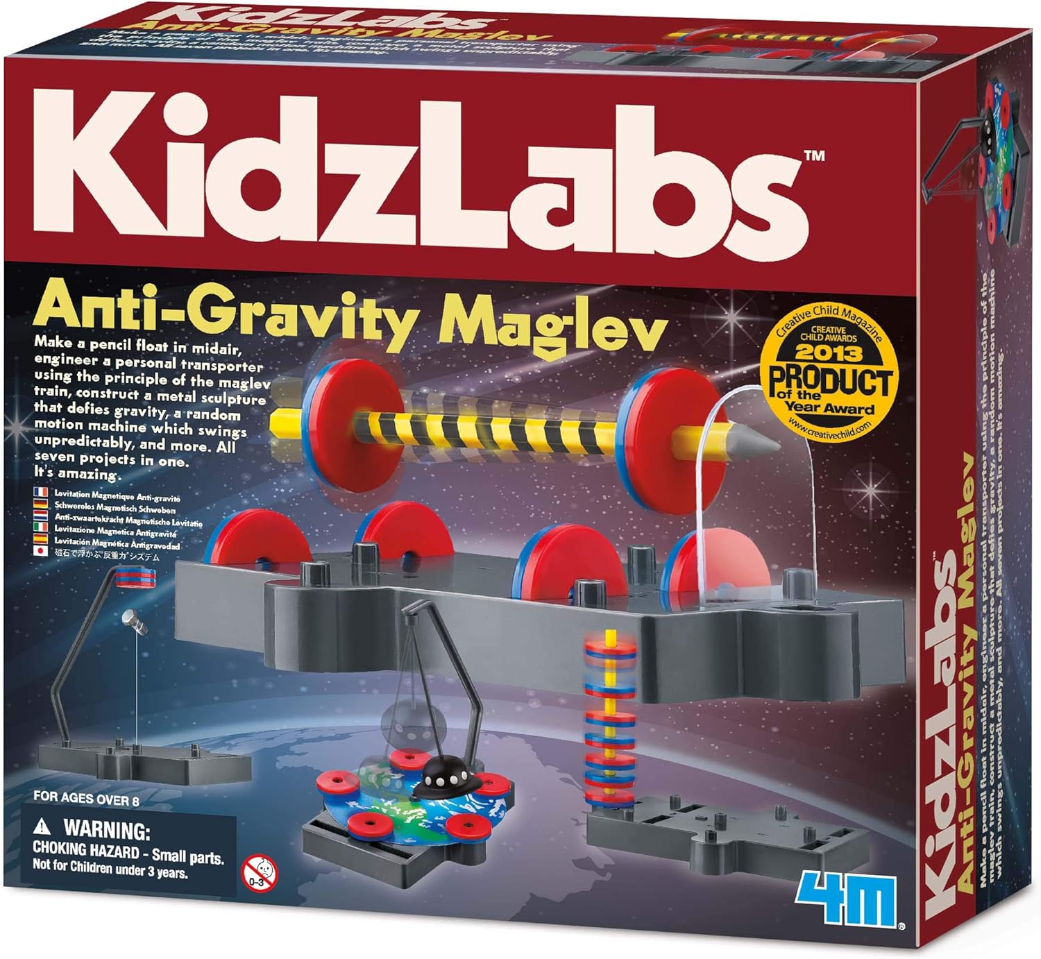 4M Kids Labs Anti Gravity Magnetic 