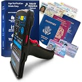 MinorDecliner Portable Trigger Handle ID Scanner for Age Verification | For Bars, Clubs, Liquor Stores &amp; More, Detects expired IDs, Optional fake ID detection, Scans U.S. IDs and Passports