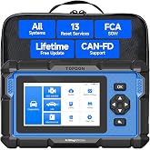 TOPDON ArtiDiag600 Elite Full-System Car Diagnostic Tool, 13+ Services | Lifetime Free Updates OBD2 Scanner with FCA AutoAuth, Automotive Scan Tool with CAN-FD, Upgraded of AD500 AD600S AD600Pro