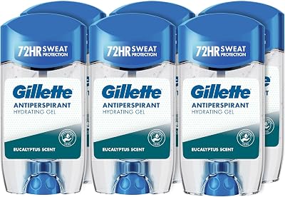 Clear Gel Eucalipto Antitranspirante Y Desodorante Hombre 6x70ml