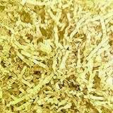 Zankubom 2 LB Light Yellow Crinkle Cut Paper Shred
