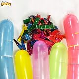 SOL 45pk Rocket Balloons Assorted Colour Flying Whistling Latex Party Toys view 6