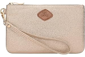 GM LIKKIE Wristlet Purse for Women, Evening Clutch Purse with strap for Party and Prom, Beach Bag for Summer