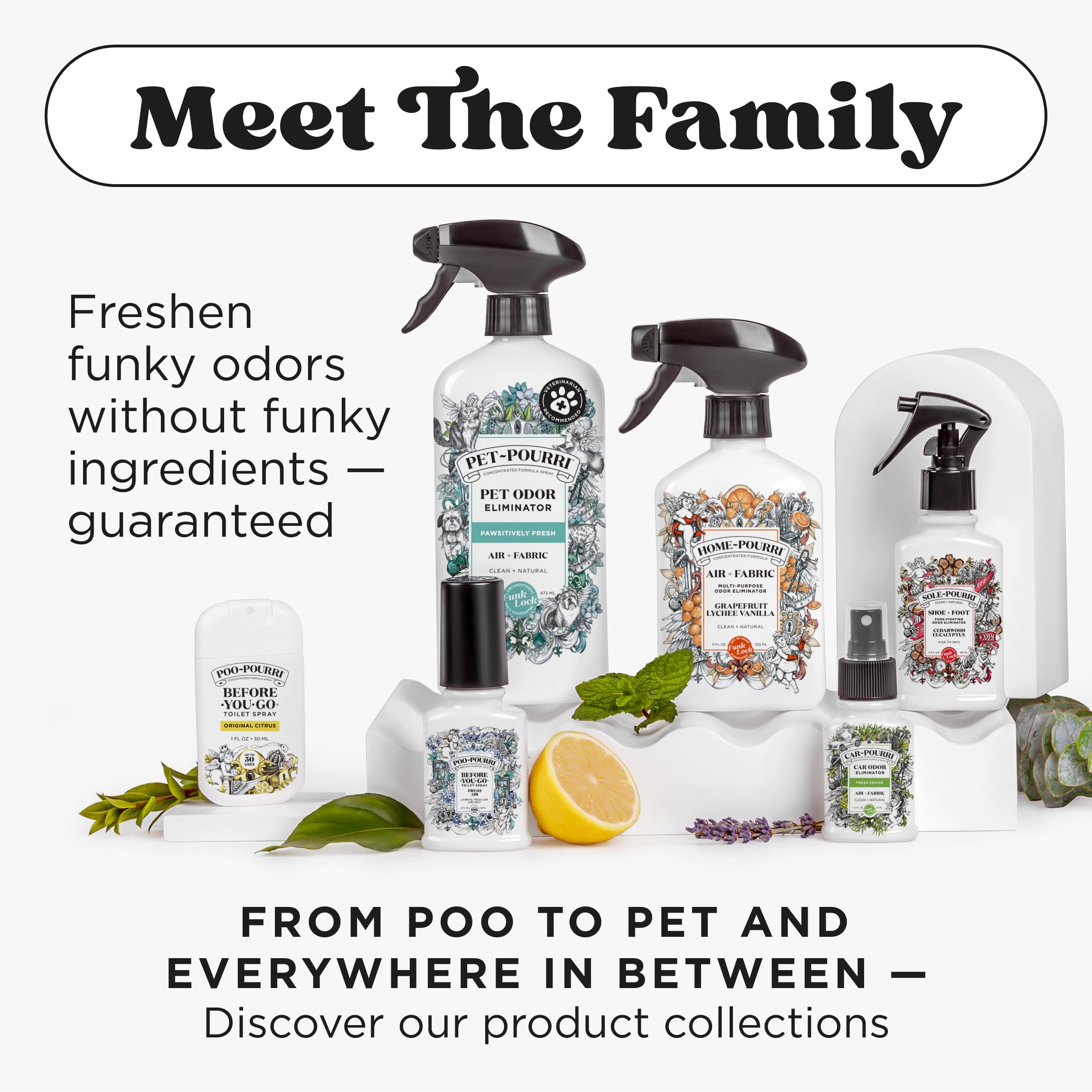Poo-Pourri Before-You-Go Toilet Spray, Bamboo Rain, 2 Fl Oz, Up to 100 Uses, Bathroom Odor Deodorizer with Essential Oils for Home or Work, Travel Essentials, TSA Approved Size, Bamboo & Fresh Grass