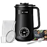 8 in 1 Nut Milk Maker, KIDISLE 32 oz Automatic Soy Milk Machine for Homemade Almond, Oat, Soy, Plant Based Milks and Non Dair