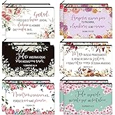 Kacctyen 18 Pcs Spanish Bible Christian Women's Religious Gift Cosmetic Bags Inspirational Bible Verse Pencil Pouch Motivational Makeup Bag with Zipper for Travel (Fresh)