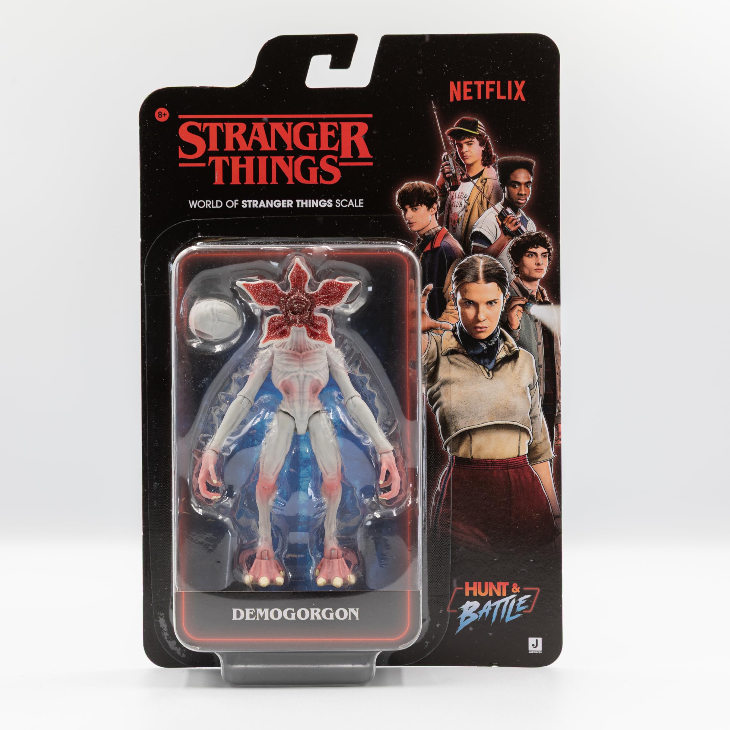 Stranger Things Demogorgon (Season 5) - 4-Inch Articulated Action Figure with Unique Accessory