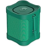 Skullcandy Terrain Mini Wireless Bluetooth Speaker - IPX7 Waterproof Portable Speaker with Dual Custom Passive Radiators, 14 Hour Battery, Nylon Wrist Wrap, & True Wireless Stereo (Green)