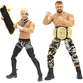 All Elite Wrestling Unrivaled Collection Rivals Pack - Darby Allin and Jon Moxley Action Figures, Plus Accessories - Amazon Exclusive
