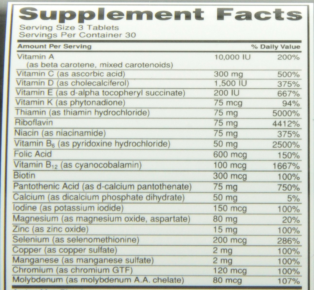 OPTIMUM NUTRITION OptiMen Daily Multivitamin Supplement, 90 Count