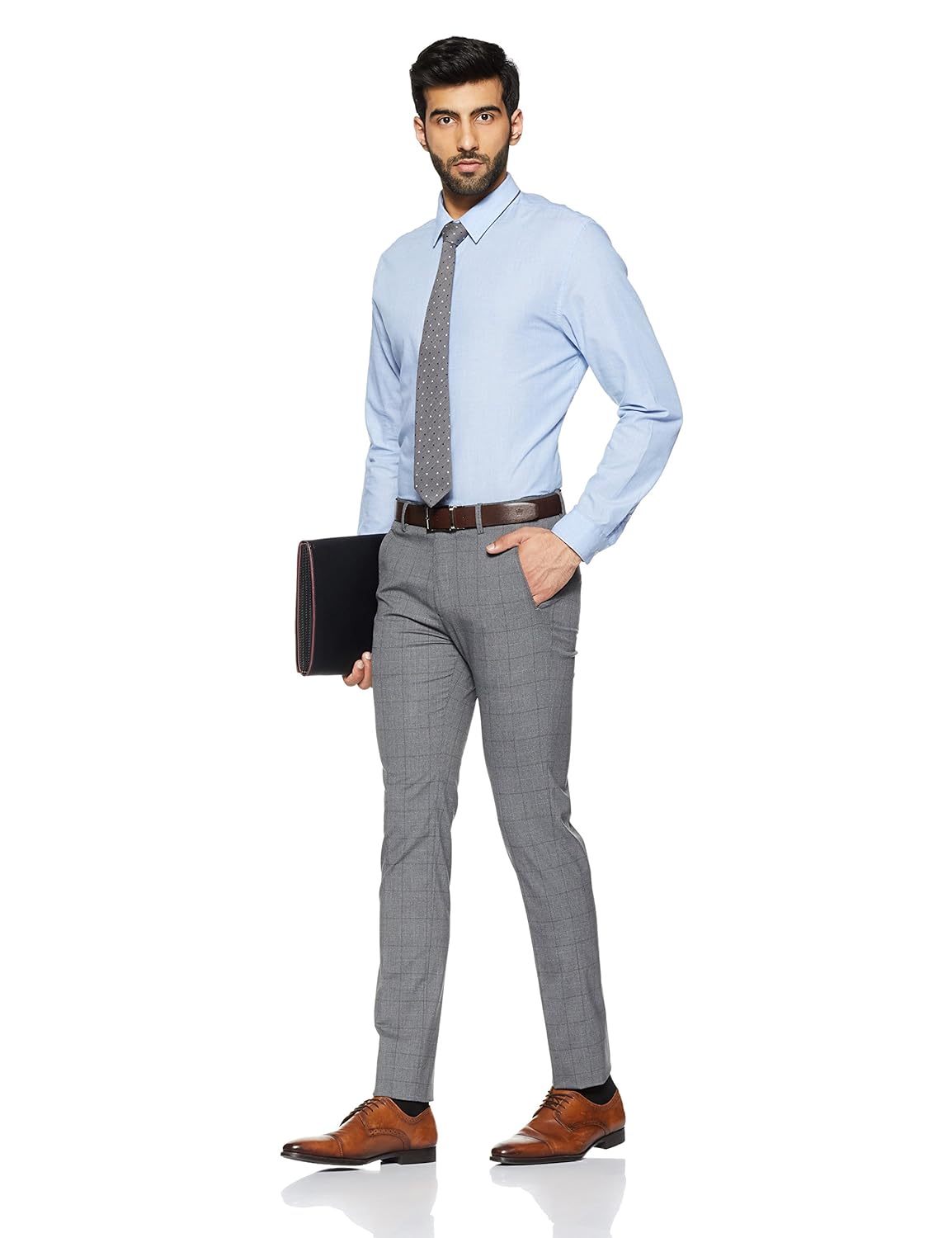 us polo association men's straight fit formal trousers