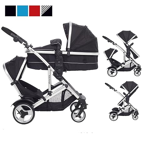 Doppel-Kinderwagen für Zwillinge „DS“ von Duel