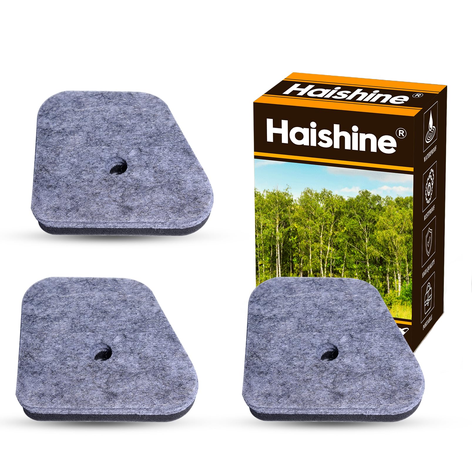 3Pcs Air Filter For STIHL FS90 FS100 FS100RX FS110 FS110R FS130 FS130R KM100 KM110R KM130 4 Mix Engine Trimmer # 4180-120-1800