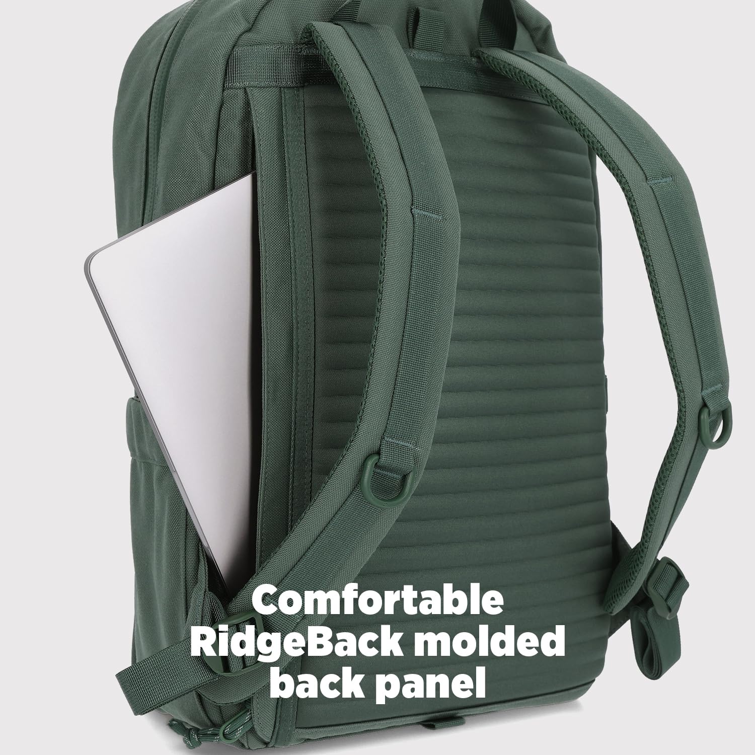 Topo Designs Daypack Tech – Daily Backpack Designed in Denver, Functional Commuter Bag, 2 Padded Laptop Sleeves (Forest)
