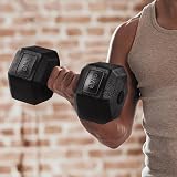 Yaheetech 2x6kg Dumbbell Set Hex Non-Slip Grips Home Gym Strength Training view 8