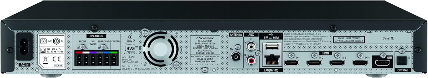 logitech z906 impedance