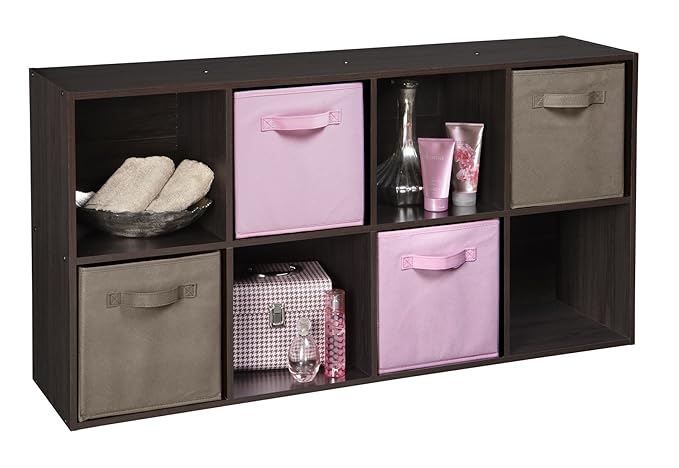 Pink Closetmaid 1468 Cubeicals Fabric Drawers 2 Pack Storage