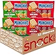 Munchies Baked Sandwich Crackers Variety Pack, Doritos Nacho Cheese and Doritos Jalapeno Cheddar, 1.38 Oz sleeves (Pack of 32)