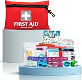 General Medi Mini First Aid Kit 92 Pieces Portable Travel Red view 8
