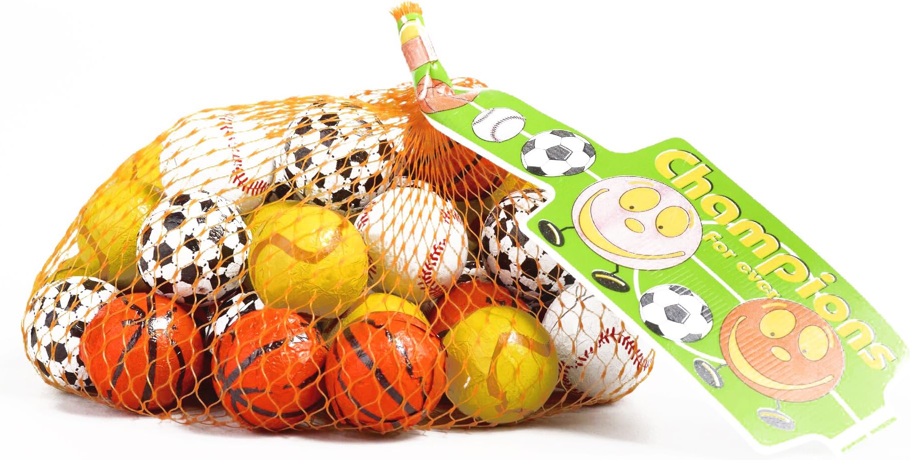Laica Mesh Chocolate Sports Balls 7.05 oz each (5 Items Per Order, not per case)