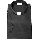 Short Sleeve Clergy Shirts | Roman Collar | Barbiconi | Made in Italy