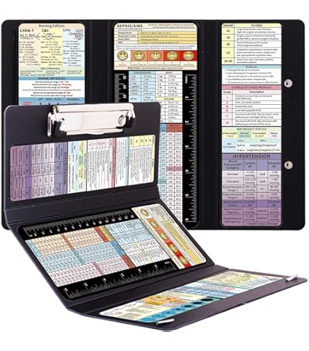Amazon.com : BEKAclub 2Pack Foldable Nurse Clipboard - Black