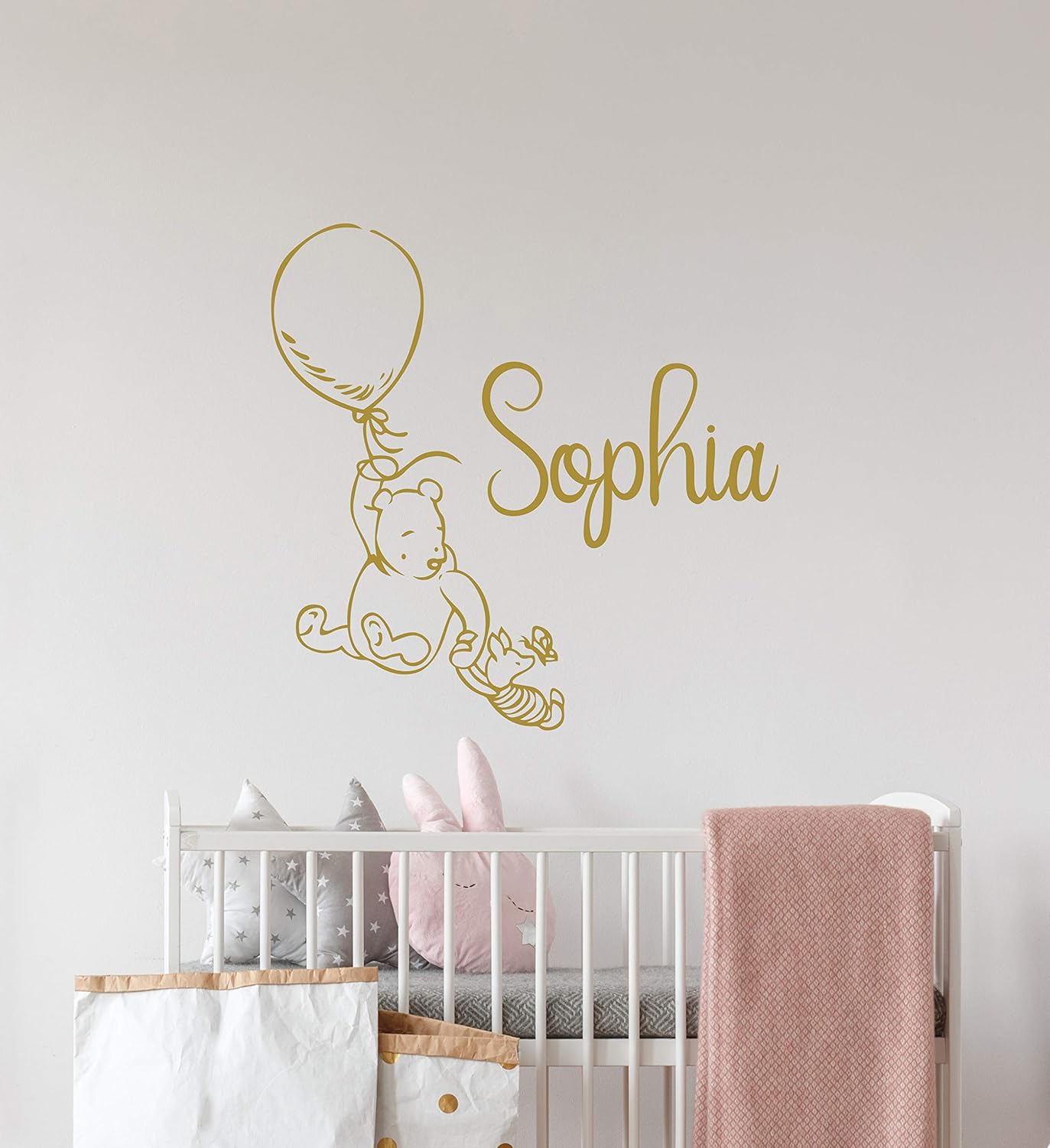 winnie the pooh stickers for nursery