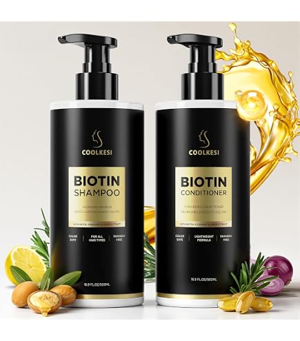 Amazon.com : Tripeptide-Infused Biotin Hair Growth Shampoo and