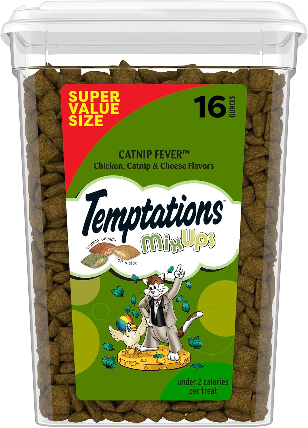 Temptations Catnip Fever: Crunchy-Soft Treats Your Cat Will Love!