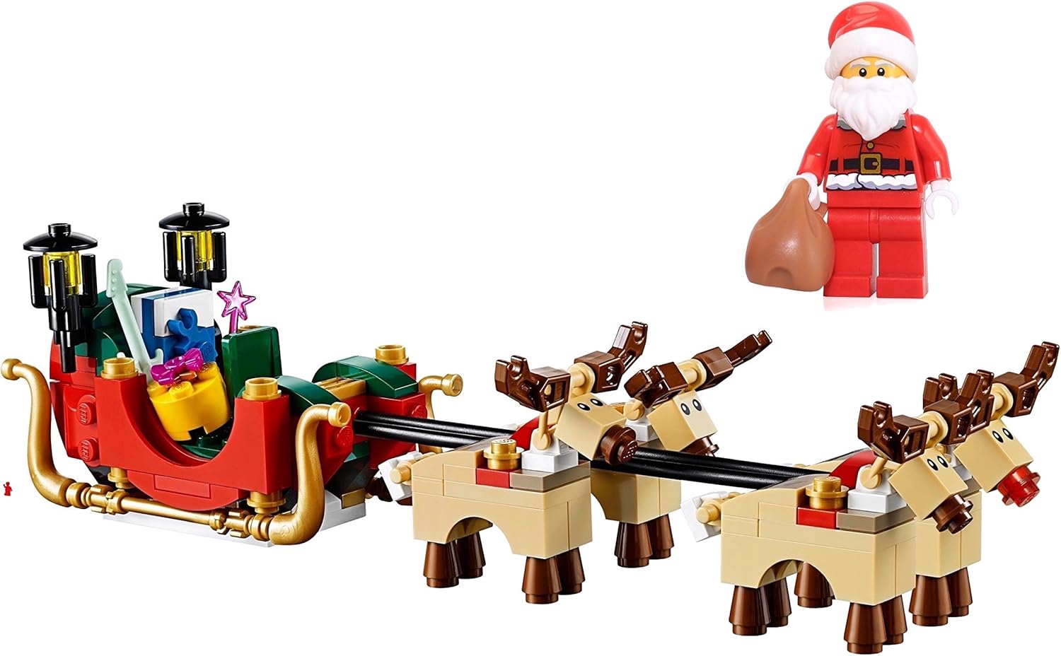 lego santa claus minifigure
